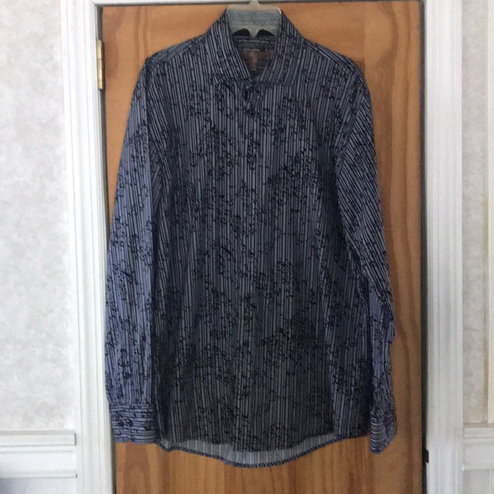 Men’s Long Sleeve Button Down Dress Shirt